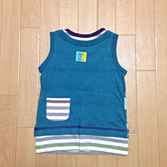 ZUCCa(ズッカ)のzuccaキッズ タンクトップ キッズ/ベビー/マタニティのキッズ服男の子用(90cm~)(Tシャツ/カットソー)の商品写真