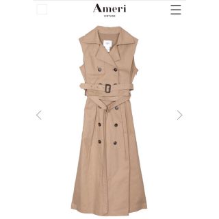 アメリヴィンテージ(Ameri VINTAGE)の【最終価格】Ameri Vintage 2019 トレンチワンピース(ロングワンピース/マキシワンピース)