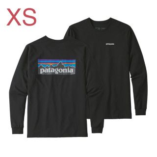 パタゴニア(patagonia)のパタゴニア ロンT ロングスリーブ  新品  黒(Tシャツ/カットソー(七分/長袖))