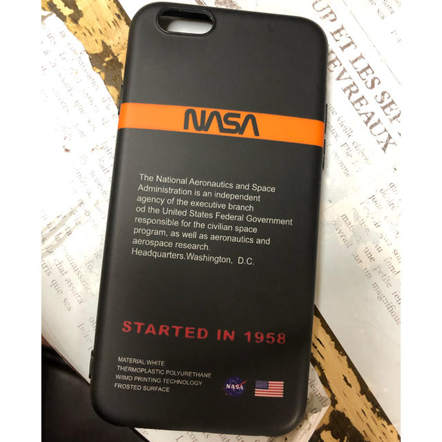 NASA iPhone6 ケース iPhone カバー 6s スマホ/家電/カメラのスマホアクセサリー(iPhoneケース)の商品写真