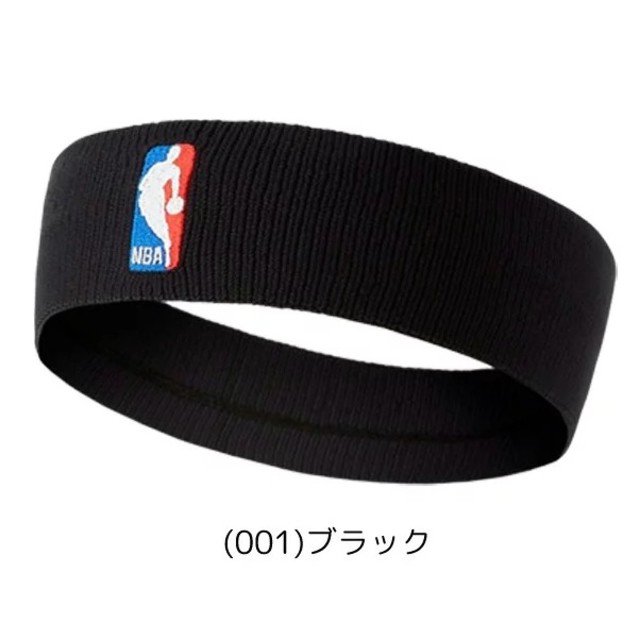 NIKE(ナイキ)の新品 NIKE NBA logo basketball ヘアバンド ブラック メンズのファッション小物(バンダナ/スカーフ)の商品写真