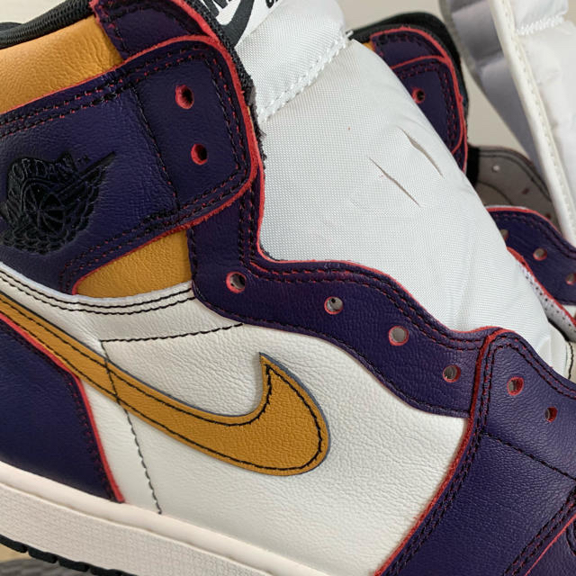 正午過ぎ出品取消  NIKESB×AIRJORDAN1LAKERS