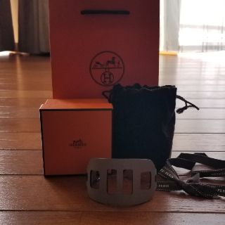 エルメス(Hermes)の超レアHERMES入手困難Hデザインカットブレスレット(ブレスレット/バングル)