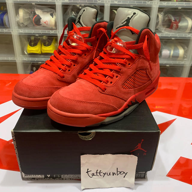 NIKE AIR JORDAN 5 UNIVERSITY RED 27.0cm