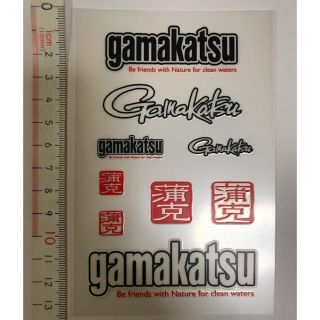 ガマカツ(がまかつ)のがまかつ 蒲克 gamakatsu ステッカー(その他)