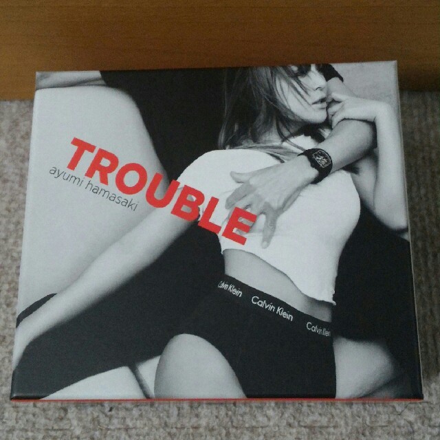 浜崎あゆみ　trouble  CD＋ Blu-ray 沖縄 エンタメ/ホビーのDVD/ブルーレイ(ミュージック)の商品写真