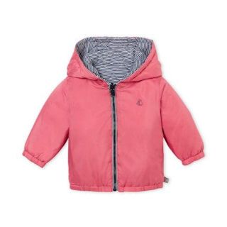 プチバトー(PETIT BATEAU)のプチバトーアウタージャケット　リバーシブル 24M(ジャケット/コート)