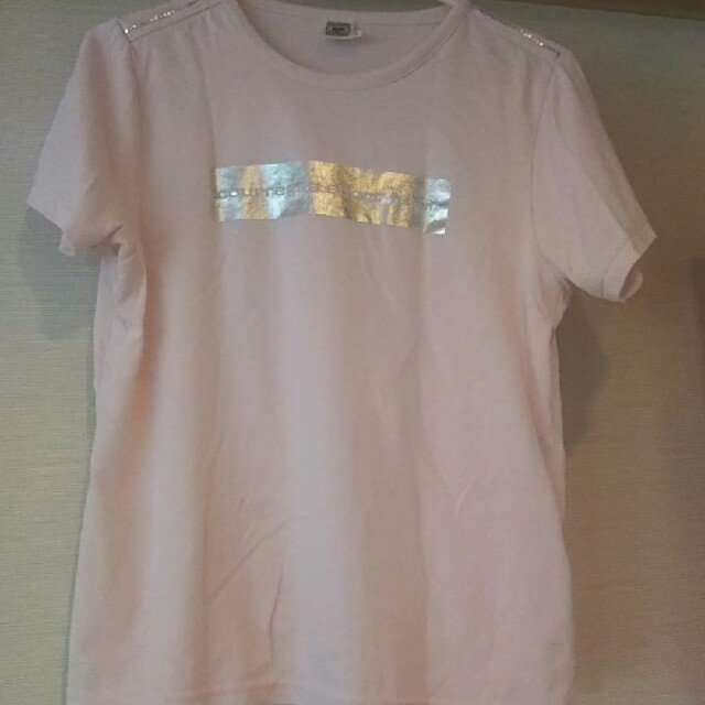 Courreges(クレージュ)のクレージュ  Tシャツ  ピンク レディースのトップス(Tシャツ(半袖/袖なし))の商品写真