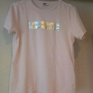 クレージュ(Courreges)のクレージュ  Tシャツ  ピンク(Tシャツ(半袖/袖なし))