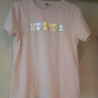 クレージュ(Courreges)のクレージュ  Tシャツ  ピンク(Tシャツ(半袖/袖なし))