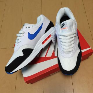 ナイキ(NIKE)の新品 エアマックス 1 ホワイト ブルー オレンジ 28.0 airmax(スニーカー)