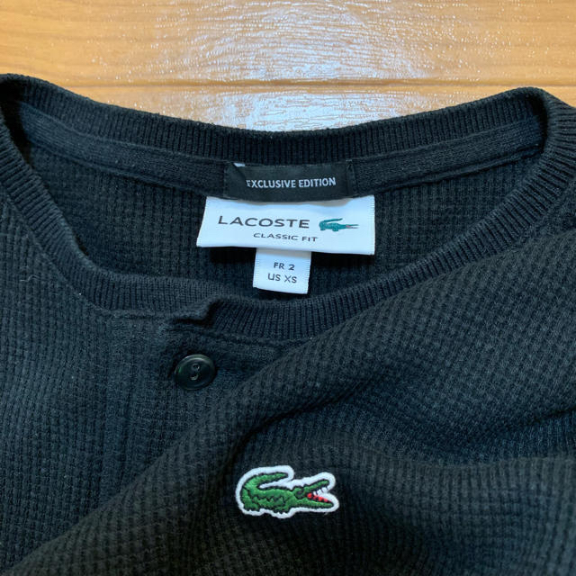 LACOSTE(ラコステ)のラコステ  ヘンリーネック  Ｔシャツ メンズのトップス(Tシャツ/カットソー(半袖/袖なし))の商品写真