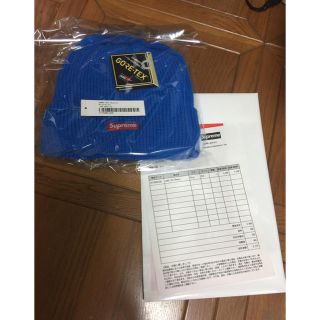 シュプリーム(Supreme)のSupreme GORE-TEX Beanie Blue (ニット帽/ビーニー)