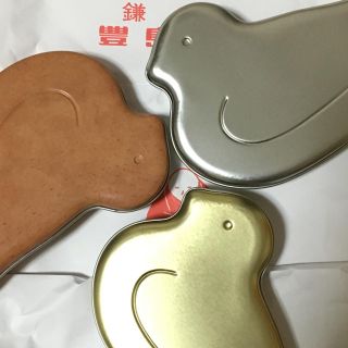 鳩サブレー 缶 本店限定 金 銀 銅 新品未開封品(菓子/デザート)