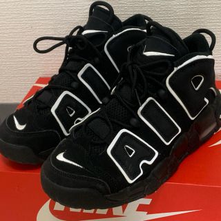 ナイキ(NIKE)のAIR MORE UPTENPO(GS)/モアアップテンポ(スニーカー)