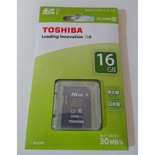 トウシバ(東芝)のSDHCカード　16GB　東芝　TOSHIBA　*新品(PC周辺機器)