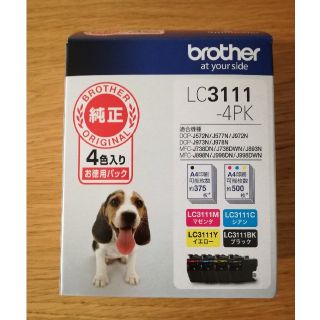 ブラザー(brother)のブラザー純正 インクカートリッジ LC3111 4色セット(PC周辺機器)