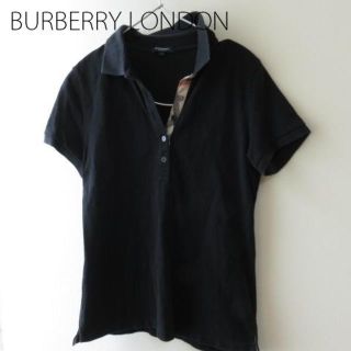 バーバリー(BURBERRY)のBURBERRY バーバリー　ポロシャツ　刺繍ワンポイント(シャツ/ブラウス(半袖/袖なし))