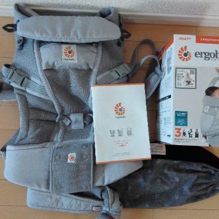 エルゴベビー(Ergobaby)のergobaby　ADAPT　ｸｰﾙｴｱｰﾒｯｼｭ　ｸﾞﾚｰ(抱っこひも/おんぶひも)