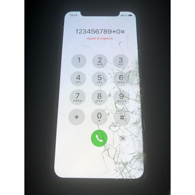 iPhone(アイフォーン)のiPhoneX 純正パネル ジャンク スマホ/家電/カメラのスマートフォン/携帯電話(その他)の商品写真