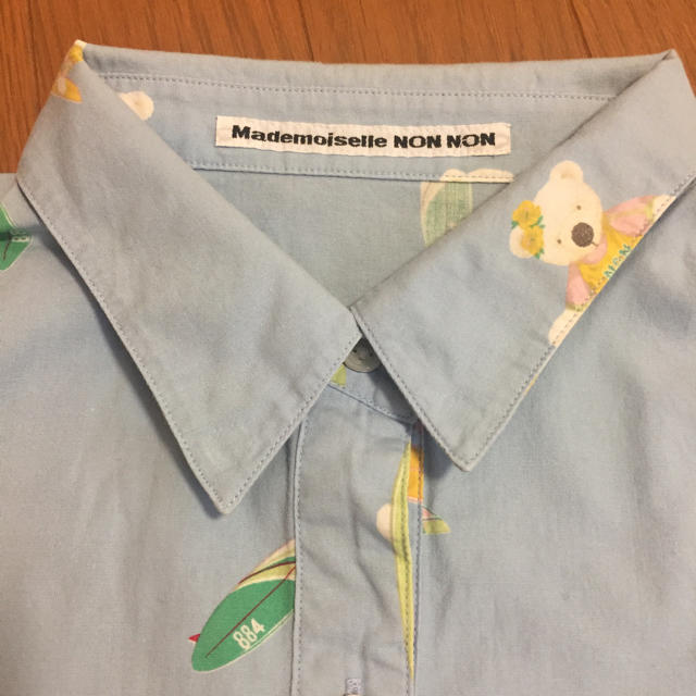 マドモアゼルノンノン  シャツ レディースのトップス(シャツ/ブラウス(半袖/袖なし))の商品写真