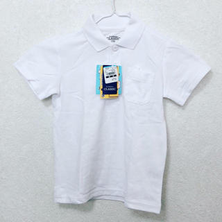 ニシマツヤ(西松屋)のポロシャツ ホワイト 新品 タグ付き 110 サイズ 送料無料 白 幼稚園(その他)