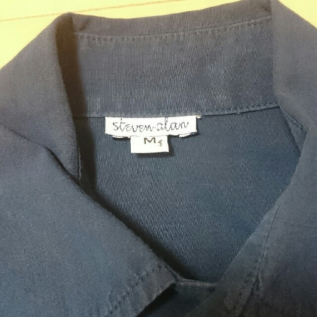 steven alan(スティーブンアラン)のsteven alan　無地シャツ　Mサイズ メンズのトップス(シャツ)の商品写真