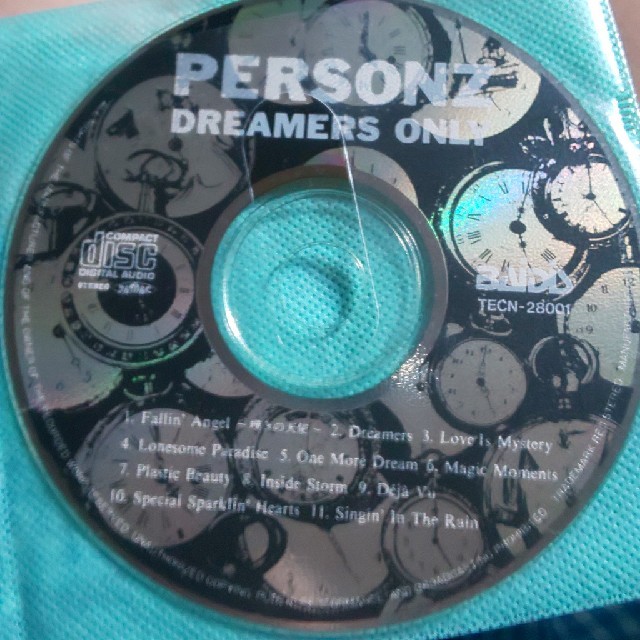 PERSONZ CD ドリーマーズ オンリー エンタメ/ホビーのCD(ポップス/ロック(邦楽))の商品写真