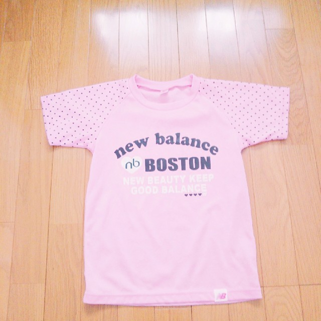 New Balance(ニューバランス)のnew balance Tシャツ(150) キッズ/ベビー/マタニティのキッズ服女の子用(90cm~)(Tシャツ/カットソー)の商品写真