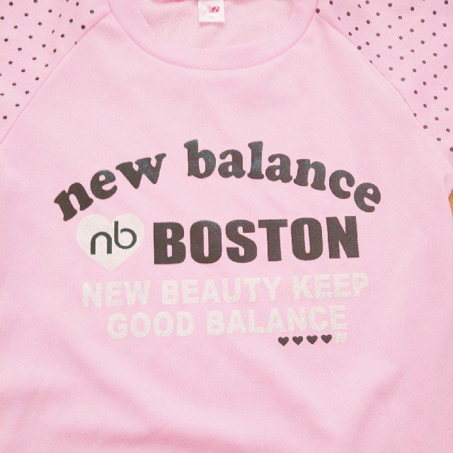 New Balance(ニューバランス)のnew balance Tシャツ(150) キッズ/ベビー/マタニティのキッズ服女の子用(90cm~)(Tシャツ/カットソー)の商品写真