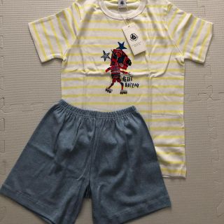 プチバトー(PETIT BATEAU)のPETIT BATERUプチバトー☆半袖パジャマ☆10ans140cm☆(パジャマ)