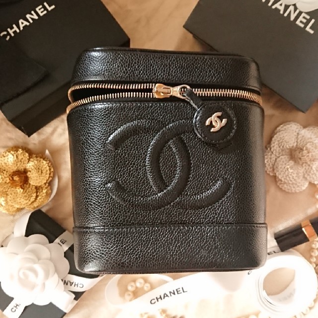 CHANEL - シャネルバニティ キャビアスキンの通販 by ウリゴメ's shop｜シャネルならラクマ