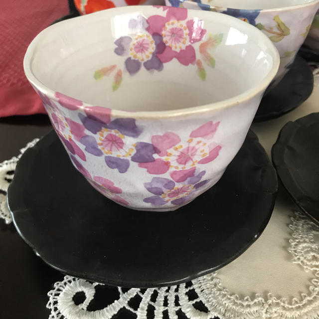 ぷりん様【新品】撫松庵 湯呑み 5客セットの通販 by Barbamama's ぷりん様【新品】撫松庵 湯呑み 5客セットの通販 by Barbamama's
