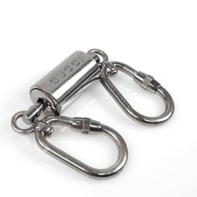 Gucci - グッチ ガンメタル ロゴ キーリング キーホルダー フック TT41の通販 by ☆ally☆|グッチならラクマ Gucci - グッチ ガンメタル ロゴ キーリング キーホルダー フック TT41の通販 by ☆ally☆|グッチならラクマ