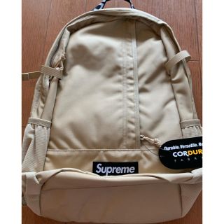 シュプリーム(Supreme)の新品未使用 Supreme Backpack 18SS TAN ベージュ(バッグパック/リュック)