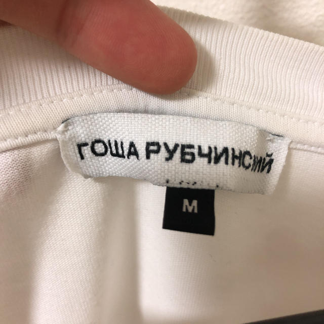 gosha rubchinsky dj tシャツ 18ss