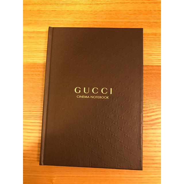 Gucci(グッチ)のGUCCI CINEMA NOTEBOOK インテリア/住まい/日用品の文房具(ノート/メモ帳/ふせん)の商品写真