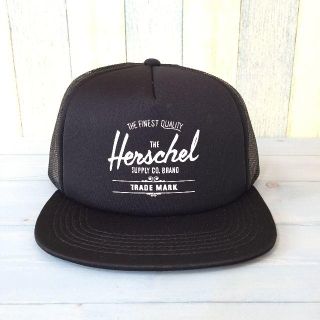 ハーシェル(HERSCHEL)の【送料込み】Herschel メッシュキャップ 黒 ハーシェル(キャップ)