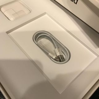 アイパッド(iPad)のアイパッド箱と充電器      ミントチョコ様専用(バッテリー/充電器)