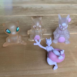 ポケモン(ポケモン)のポケモン指人形／クリアミューツー3体セット(キャラクターグッズ)