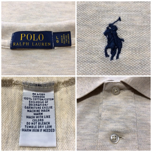 POLO RALPH LAUREN(ポロラルフローレン)の【ご予約中】POLO Ralph Lauren 半袖ポロシャツ＊LG メンズのトップス(ポロシャツ)の商品写真