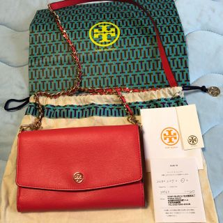 トリーバーチ(Tory Burch)のトリーバーチ チェーンショルダーウォレットバッグ(ウォレットチェーン)