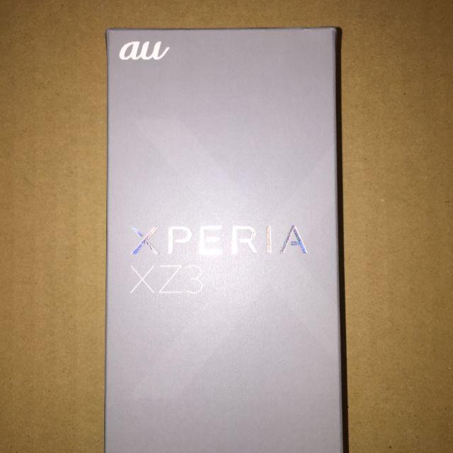 au XPERIA XZ3　ブラック　値下げしました