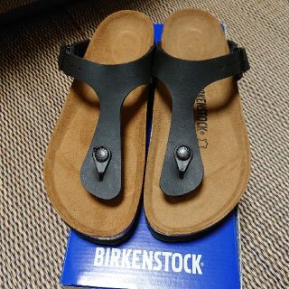 ビルケンシュトック(BIRKENSTOCK)のビルケンシュトック ギゼ 未使用 サイズ38(サンダル)