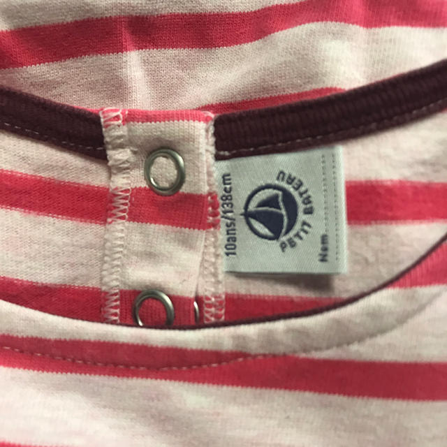 PETIT BATEAU(プチバトー)のプチバトー ワンピース 10an キッズ/ベビー/マタニティのキッズ服女の子用(90cm~)(ワンピース)の商品写真