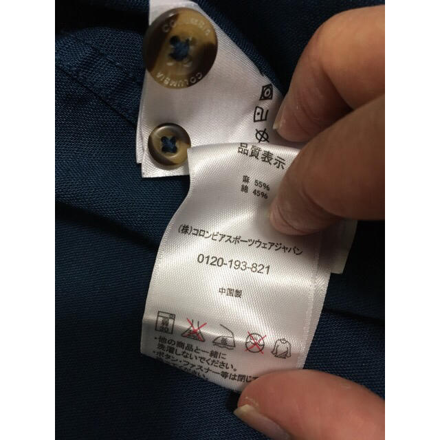 Columbia(コロンビア)のコロンビア ボタンシャツ ネイビー メンズのトップス(シャツ)の商品写真
