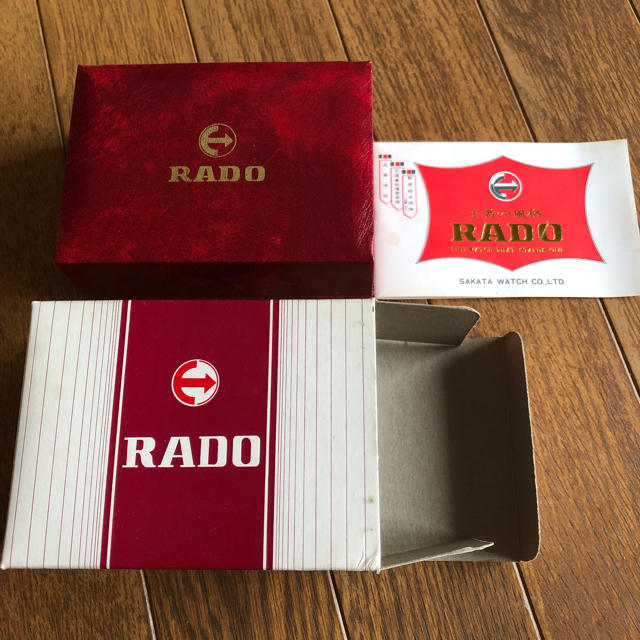 RADO(ラドー)のRADOのアンティーク腕時計、1977年製 レディースのファッション小物(腕時計)の商品写真