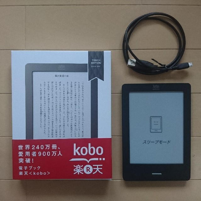 Rakuten(ラクテン)の楽天kobo Touch スマホ/家電/カメラのPC/タブレット(電子ブックリーダー)の商品写真