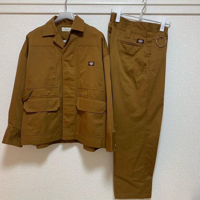 Jieda(ジエダ)のjieda × dickies セットアップ メンズのジャケット/アウター(カバーオール)の商品写真