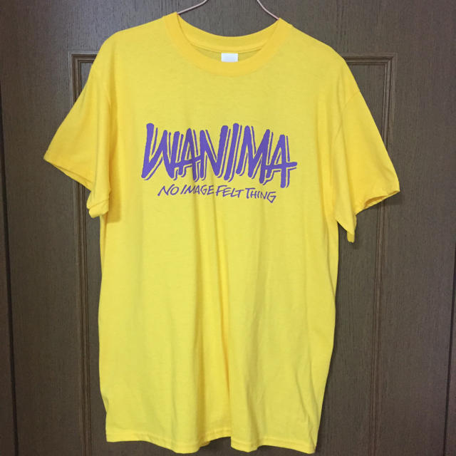 WANIMA(ワニマ)のWANIMA Tシャツ イエロー 値下げ エンタメ/ホビーのタレントグッズ(ミュージシャン)の商品写真